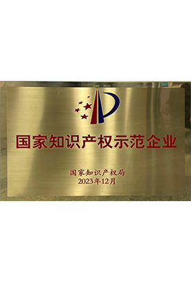 国家知识产权示范企业 国家知识产权示范企业